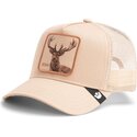 czapka-trucker-bezowa-jelen-blur-stag-the-farm-od-goorin-bros