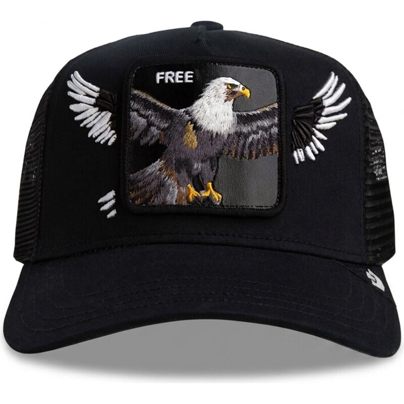 czapka-trucker-czarna-orzel-wings-free-the-farm-od-goorin-bros