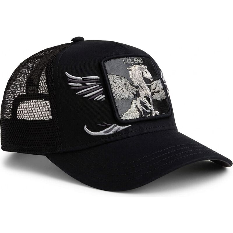 czapka-trucker-czarna-pegaz-wings-legend-the-farm-od-goorin-bros