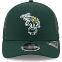 czapka-trucker-zielona-9seventy-stretch-snap-evergreen-oakland-athletics-mlb-new-era