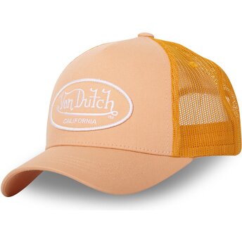 Czapki zakrzywiona pomarańczowy snapback dla dziecka LOF B6C Von Dutch