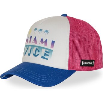 Czapki zakrzywiona wielokolorowy snapback rosa MIA1 COPB Miami Vice Capslab