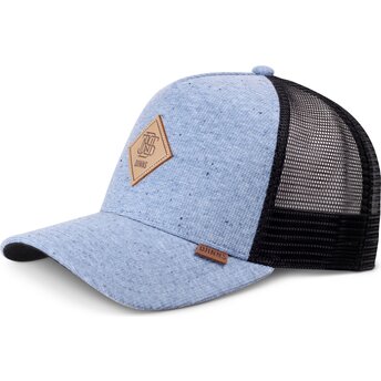 Czapka trucker niebiesko-czarna HFT JerseySpots od Djinns