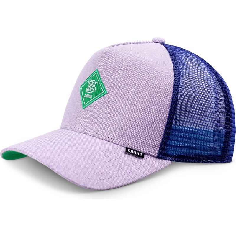 czapka-trucker-fioletowa-z-zielonym-logo-hft-oxfordcontra-od-djinns