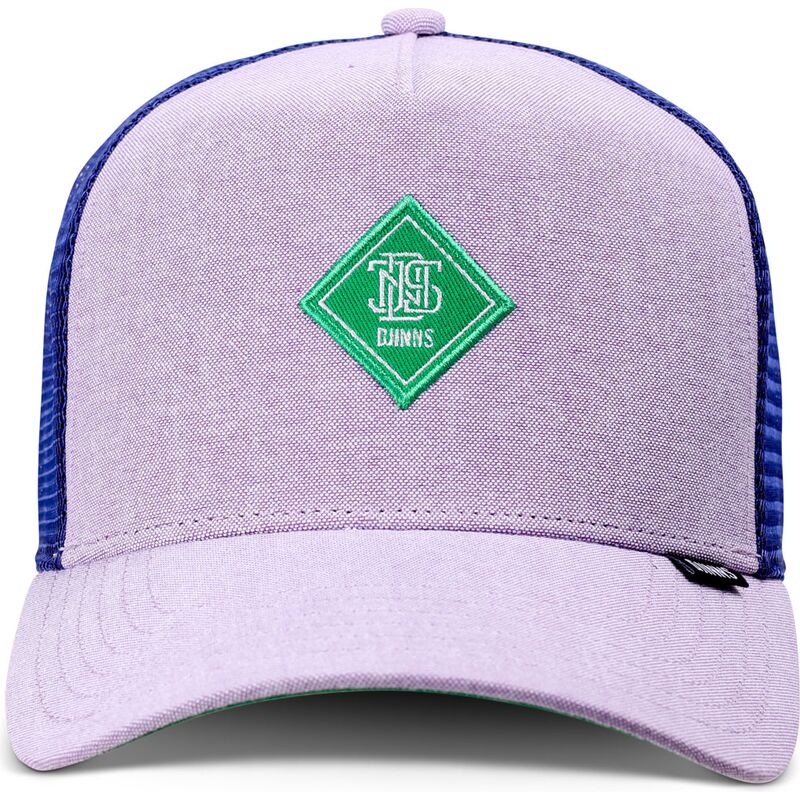 czapka-trucker-fioletowa-z-zielonym-logo-hft-oxfordcontra-od-djinns