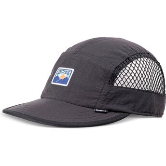 Czapka trucker płaska czarna regulowana Soft BigNet Mountain od Djinns