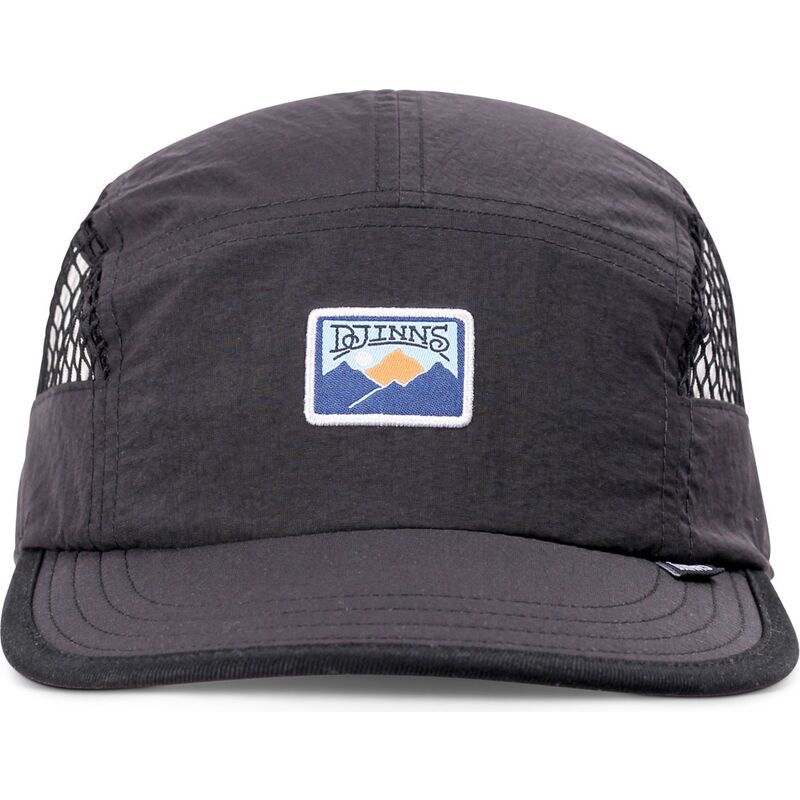 czapka-trucker-plaska-czarna-regulowana-soft-bignet-mountain-od-djinns