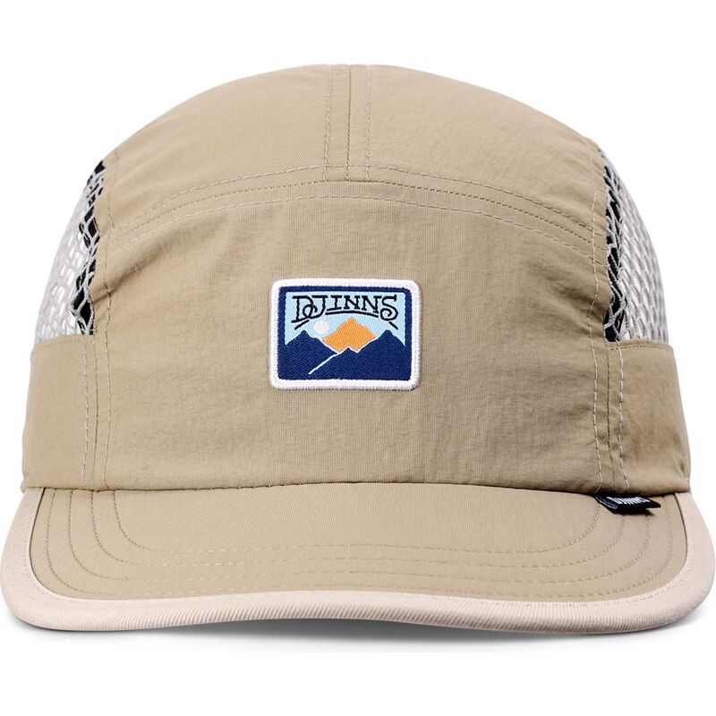 czapka-trucker-plaska-bezowa-regulowana-soft-bignet-mountain-od-djinns