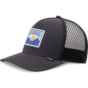 Czapka trucker czarna HFT BigNet Mountain od Djinns