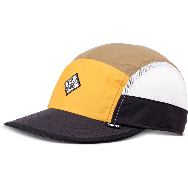 czapka-plaska-wielokolorowa-regulowana-soft-mobesea-mustard-od-djinns