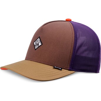 Czapka trucker multicolor HFT MoBeSea Mud od Djinns