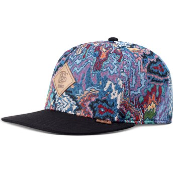 Czapka płaska wielokolorowa snapback Colourexplo od Djinns