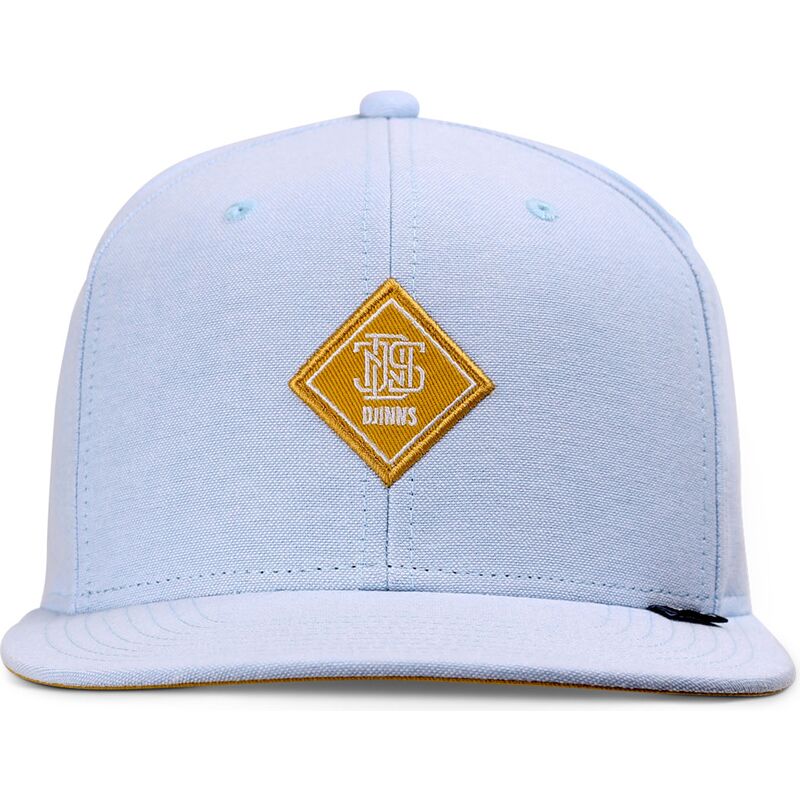 czapka-plaska-niebieska-snapback-z-zoltym-logo-oxfordcontra-od-djinns