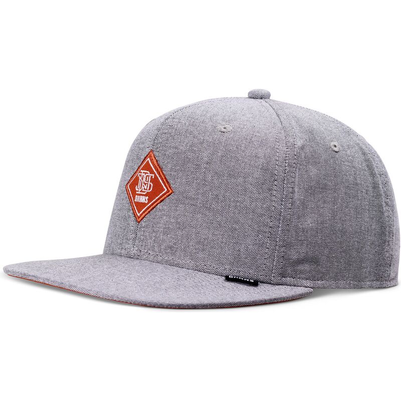 plaska-czapka-szara-snapback-z-czerwonym-logo-oxfordcontra-od-djinns