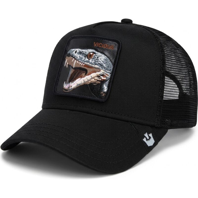 czapka-trucker-czarna-waz-the-vicious-snake-core-combo-the-farm-od-goorin-bros czapka-trucker-czarna-waz-the-vicious-snake-core-combo-the-farm-od-goorin-bros