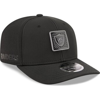 Czapki zakrzywiona czarny snapback 9SEVENTY Stretch Snap Training Pack 2026 Las Vegas Raiders NFL New Era