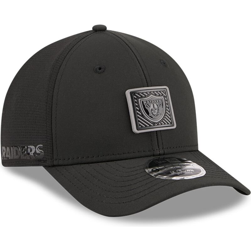 czarna-czapka-z-zakrzywionym-daszkiem-snapback-9forty-m-crown-training-pack-2026-las-vegas-raiders-nfl-new-era