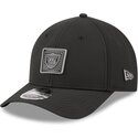czarna-czapka-z-zakrzywionym-daszkiem-snapback-9forty-m-crown-training-pack-2026-las-vegas-raiders-nfl-new-era