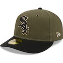 zielona-zakrzywiona-czapka-dopasowana-59fifty-pre-curved-american-herringbone-chicago-white-sox-mlb-new-era