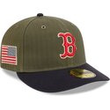 zielona-dopasowana-czapka-z-zakrzywionym-daszkiem-59fifty-pre-curved-american-herringbone-boston-red-sox-mlb-new-era