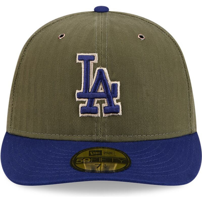 zielona-dopasowana-czapka-z-zakrzywionym-daszkiem-59fifty-pre-curved-american-herringbone-los-angeles-dodgers-mlb-new-era