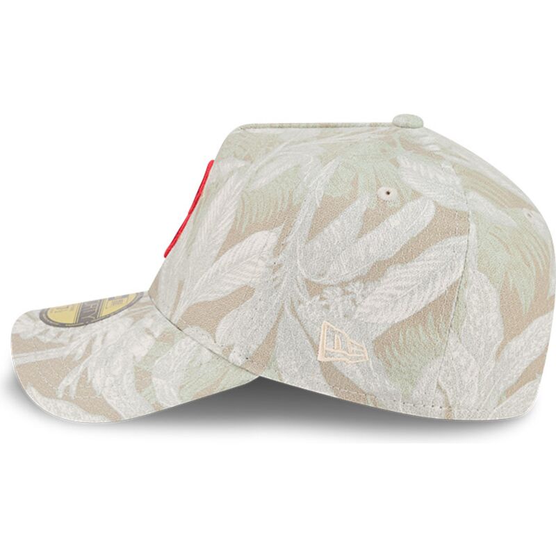 bezowa-zakrzywiona-czapka-dopasowana-59forty-a-frame-leafy-palm-boston-red-sox-mlb-new-era