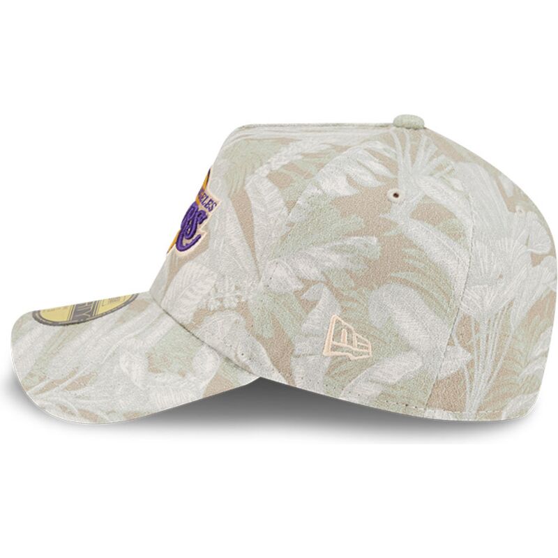 czapka-z-daszkiem-bezowa-dopasowana-59forty-a-frame-leafy-palm-los-angeles-lakers-nba-new-era czapka-z-daszkiem-bezowa-dopasowana-59forty-a-frame-leafy-palm-los-angeles-lakers-nba-new-era
