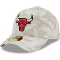 gorra-curva-beige-ajustada-59forty-a-frame-leafy-palm-de-chicago-bulls-nba-de-new-era