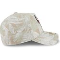 bezowa-zakrzywiona-czapka-dopasowana-59forty-a-frame-leafy-palm-chicago-bulls-nba-new-era