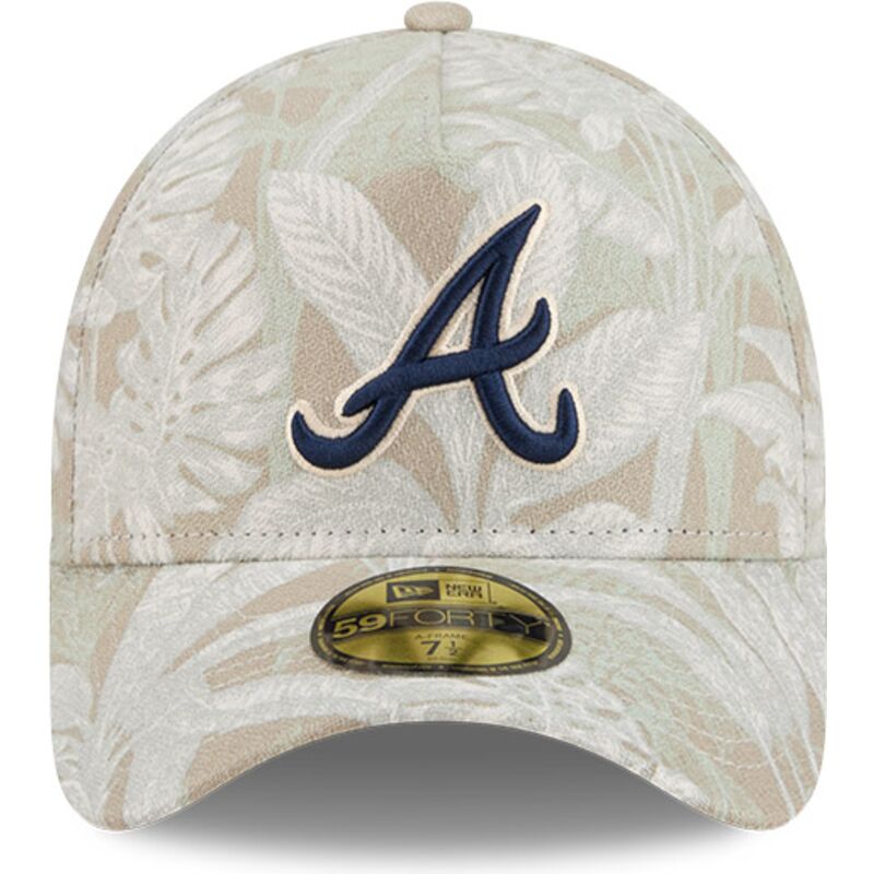 bezowa-zakrzywiona-czapka-dopasowana-59forty-a-frame-leafy-palm-atlanta-braves-mlb-new-era