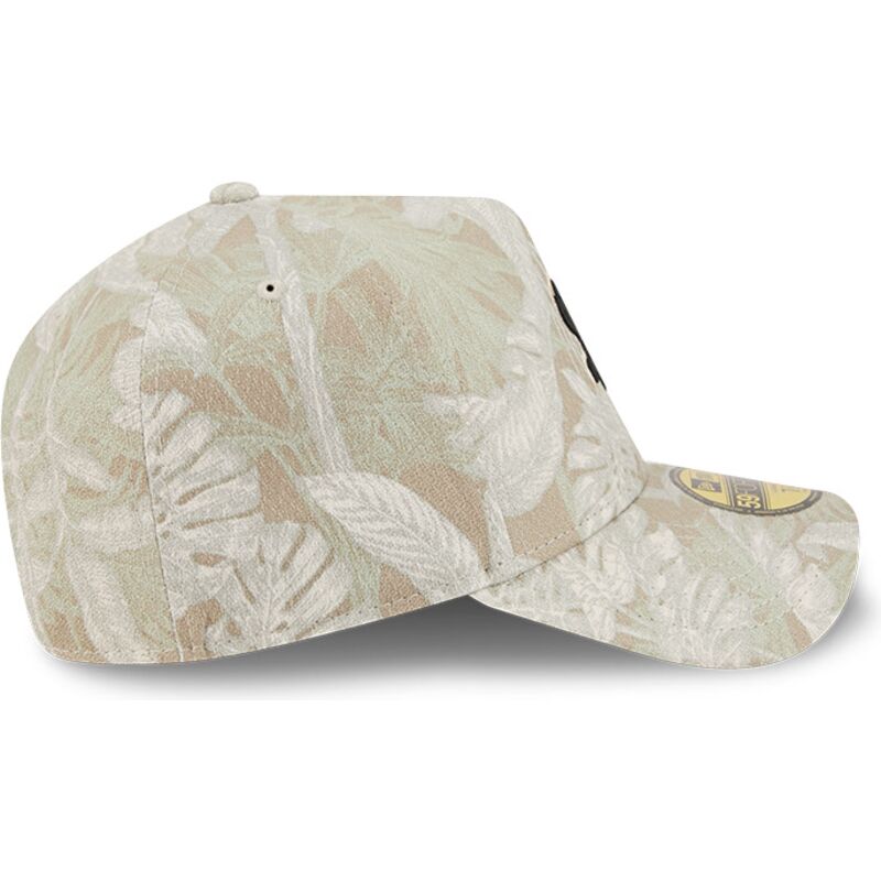 bezowa-zakrzywiona-czapka-dopasowana-59forty-a-frame-leafy-palm-chicago-white-sox-mlb-new-era