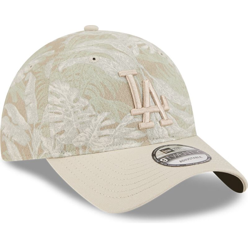 gorra-curva-beige-ajustable-9twenty-leafy-palm-de-los-angeles-dodgers-mlb-de-new-era gorra-curva-beige-ajustable-9twenty-leafy-palm-de-los-angeles-dodgers-mlb-de-new-era