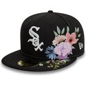 czarna-dopasowana-czapka-z-daszkiem-59fifty-floral-chicago-white-sox-mlb-new-era
