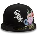 czarna-dopasowana-czapka-z-daszkiem-59fifty-floral-chicago-white-sox-mlb-new-era