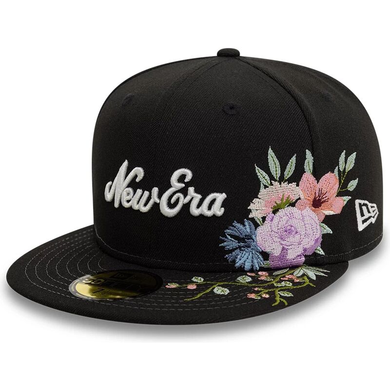 czarna-dopasowana-czapka-z-daszkiem-59fifty-floral-emb-new-era