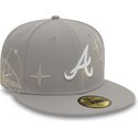 szara-dopasowana-czapka-z-daszkiem-59fifty-zodiac-atlanta-braves-mlb-new-era