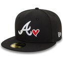 czarna-dopasowana-czapka-z-daszkiem-59fifty-heart-icon-atlanta-braves-mlb-new-era
