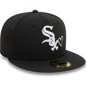 czarna-dopasowana-czapka-z-daszkiem-59fifty-heart-icon-chicago-white-sox-mlb-new-era