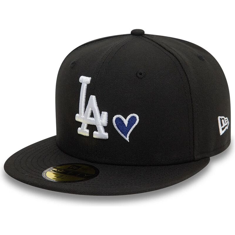 czarna-dopasowana-czapka-z-daszkiem-59fifty-heart-icon-los-angeles-dodgers-mlb-new-era