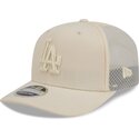 czapka-trucker-bezowa-9seventy-stretch-snap-color-pack-los-angeles-dodgers-mlb-new-era