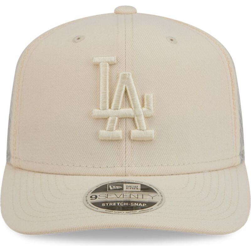 czapka-trucker-bezowa-9seventy-stretch-snap-color-pack-los-angeles-dodgers-mlb-new-era