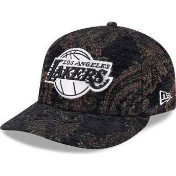 Wielokolorowa dopasowana czapka z zakrzywionym daszkiem 59FIFTY Pre-Curved Jacquard Chenille Los Angeles Lakers NBA New Era