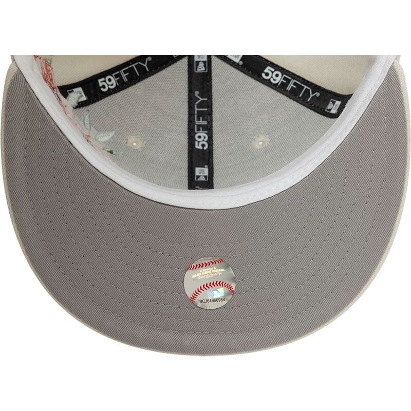 czapka-plaska-bezowa-dopasowana-59fifty-floral-new-york-yankees-mlb-new-era