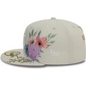 czapka-plaska-bezowa-dopasowana-59fifty-floral-new-york-yankees-mlb-new-era