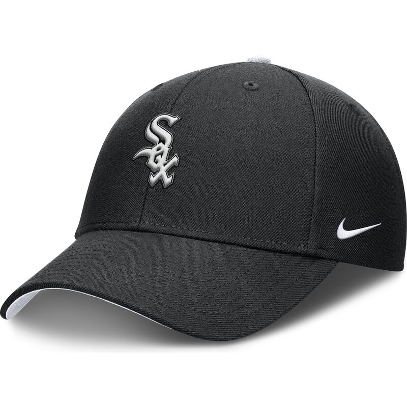 czapka-z-daszkiem-czarna-regulowana-dla-dziecka-dri-fit-club-structured-chicago-white-sox-mlb-nike czapka-z-daszkiem-czarna-regulowana-dla-dziecka-dri-fit-club-structured-chicago-white-sox-mlb-nike