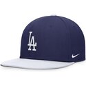 czapka-plaska-niebiesko-biala-snapback-dla-chlopca-dri-fit-pro-structured-square-bill-los-angeles-dodgers-mlb-nike