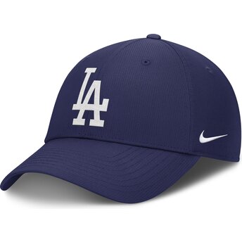 Niebieska regulowana czapka z daszkiem Club Structured UV Poly Ripstop Los Angeles Dodgers MLB od Nike