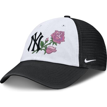 Czapka trucker czarno-biała regulowana Mothers Day Club Unstructured New York Yankees MLB Nike
