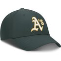 zielona-regulowana-czapka-z-daszkiem-club-structured-uv-poly-ripstop-oakland-athletics-mlb-nike