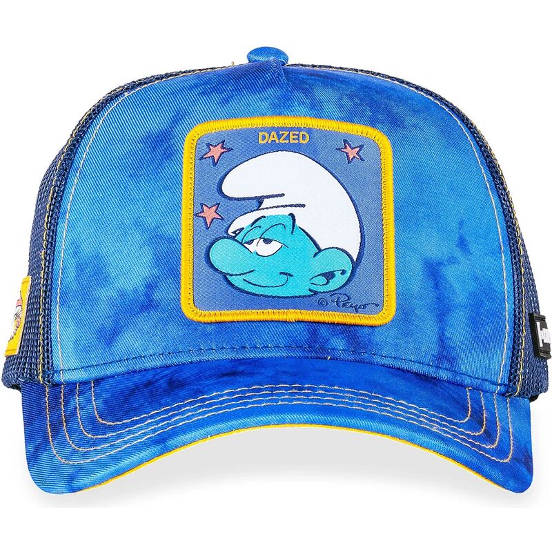 czapka-trucker-niebieska-dazed-smu-cham-smerfy-od-capslab